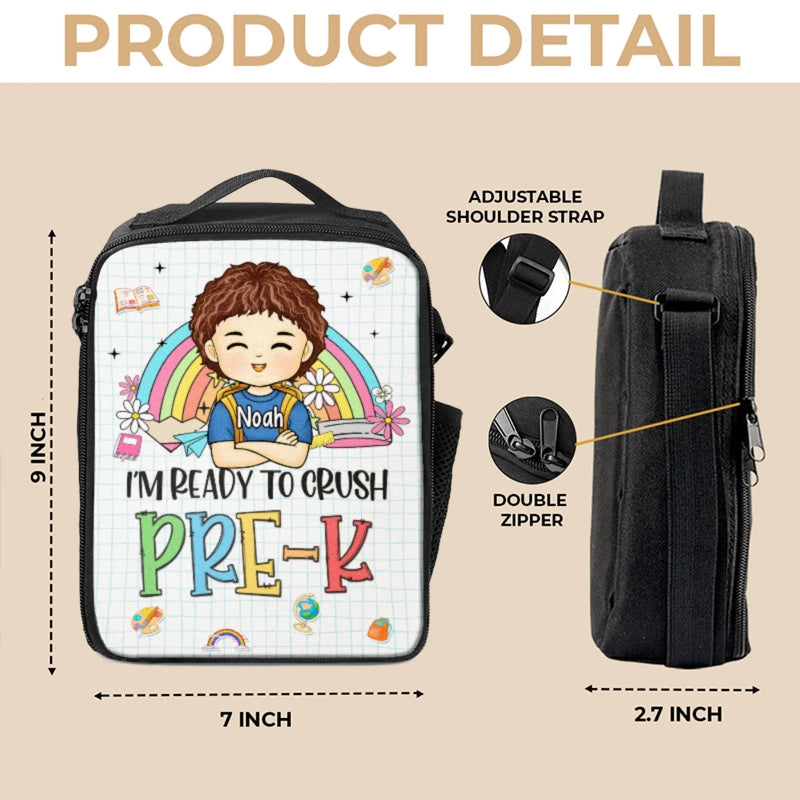 Personalized Kids Lunch Bag – Back To School Gifts For Kids – Back To School Gift For Kid