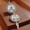 Personalized Metal Car Hanging Ornament – Sympathy Gift For Family – Connecting Love Through Memories