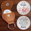 Personalized Pocket Hug - Gift For Besties, Sister, Best Friend - Real Friendship Never Fades