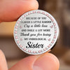 Personalized Pocket Hug - Gift For Besties, Sister, Best Friend - Real Friendship Never Fades