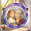 Personalized Photo Window Hanging Suncatcher Ornament – Gift For Mom, Grandma – My Sunshine, My Safe Place