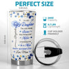 Personalized Tumbler - Gifts For Daughter - My Daughter, My Heart, My Pride