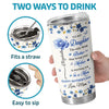 Personalized Tumbler - Gifts For Daughter - My Daughter, My Heart, My Pride