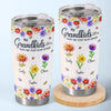 Personalized 3D Inflated Effect Printed Tumbler - Gifts For Mom, Grandma - Grandkids Make Her World Blossom
