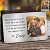 Personalized Photo Aluminum Wallet Card - Wedding Anniversary Gift For Couple - Every Love Story Is Beautiful, But Ours Is My Favorite