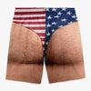 Personalized Men Swim Trunks – Funny Patriotic Summer Gift For Men – Freedom And Chill
