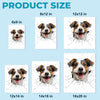 Personalized Photo RV Decal – Gifts For Dog Cat Lovers, Owners – Too Cool To Stay Inside