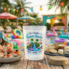 Personalized Party Cups - Camping Gifts For Campers - Family Time Starts Here