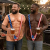 Personalized Funny Patriotic T-shirt - Gifts For Men - Red White And Ready To Party