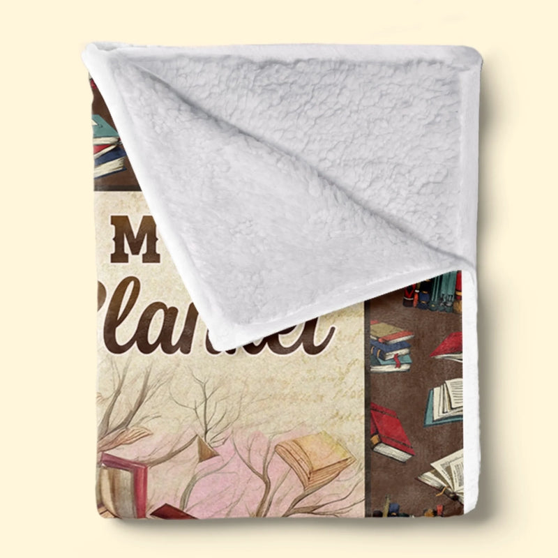 Personalized Blanket - Gifts For Book Lovers, Bookworms, Readers - The Warmth Of A Blanket Enhances Every Story