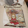 Personalized Blanket - Gifts For Book Lovers, Bookworms, Readers - The Warmth Of A Blanket Enhances Every Story