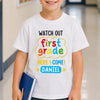 Personalized Kid T-shirt – Back To School Gift For Kid – Ready for First Grade