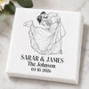 Personalized Photo Cocktail Napkins – Wedding Anniversary Gift For Couple – Celebrating Our Beautiful Years