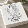 Personalized Photo Cocktail Napkins – Wedding Anniversary Gift For Couple – Celebrating Our Beautiful Years