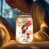 Personalized Mason Jar Light - Wedding Anniversary Gift For Couple - You Are My Today And All Of My Tomorrows