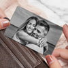 Personalized Photo Metal Wallet Card - Wedding Anniversary Gift For Couple - You Make Everything Softer