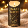 Personalized LED Candle - Wedding Anniversary Gift For Couple - Love Lights Our Way