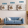 Personalized Photo Horizontal Canvas - Wedding Anniversary Gift  For Couple - You Are My Peace