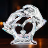 Personalized Acrylic Plaque - Wedding Anniversary Gift For Couple - Love Found Its Home