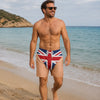 Personalized Funny Men Swim Trunks – Summer Gift For Men – Beach Please