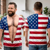 Personalized Funny T-shirt - Birthday Gift For Men, Family - Celebrate Freedom