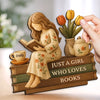 Personalized 2-Layered Wooden Plaque - Gifts For Book Lovers - One More Chapter Awaits