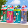 Personalized 16oz Plastic Kids Water Bottle - Back To School Gifts For Kids - Grow With Every Sip