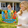 Personalized Wood Sign – Poolside, Summer Gift For Family – Our Paradise