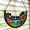 Personalized Window Hanging Suncatcher Ornament – Birthday Gifts For Mom, Grandma – Our Little World Is Full Of Love