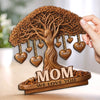 Personalized 2-Layered Wooden Plaque – Birthday Gifts For Mom, Daughter – Love That Branches Forever