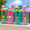 Personalized 16oz Plastic Kids Water Bottle - Back To School Gifts For Kids - School, Here I Come!