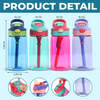 Personalized 16oz Plastic Kids Water Bottle - Back To School Gifts For Kids - School, Here I Come!