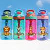 Personalized 16oz Plastic Kids Water Bottle - Back To School Gifts For Kids - School, Here I Come!