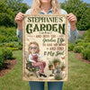 Personalized Flag - Garden Gifts For Gardeners - Her Garden Is Perfect