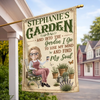 Personalized Flag - Garden Gifts For Gardeners - Her Garden Is Perfect