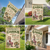 Personalized Flag - Garden Gifts For Gardeners - Her Garden Is Perfect