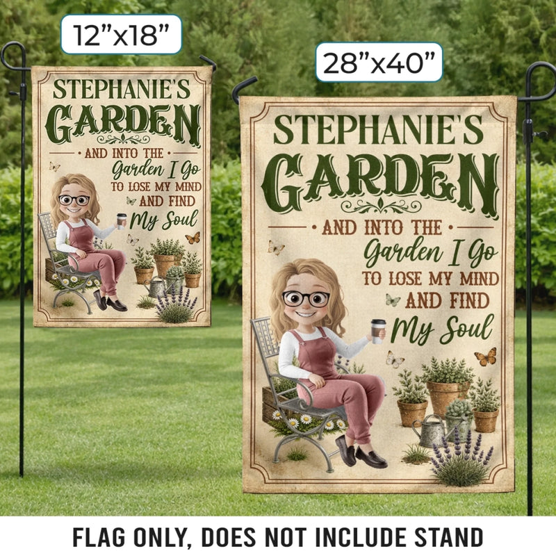 Personalized Flag - Garden Gifts For Gardeners - Her Garden Is Perfect