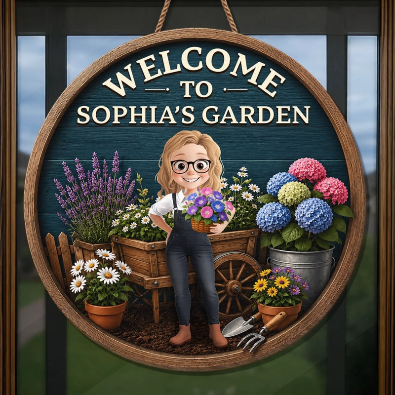 Personalized Wood Sign – Garden Gifts For Gardeners – Her Greatest Adventure