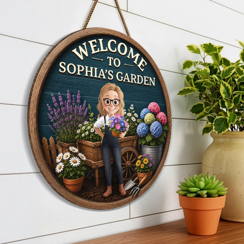 Personalized Wood Sign – Garden Gifts For Gardeners – Her Greatest Adventure