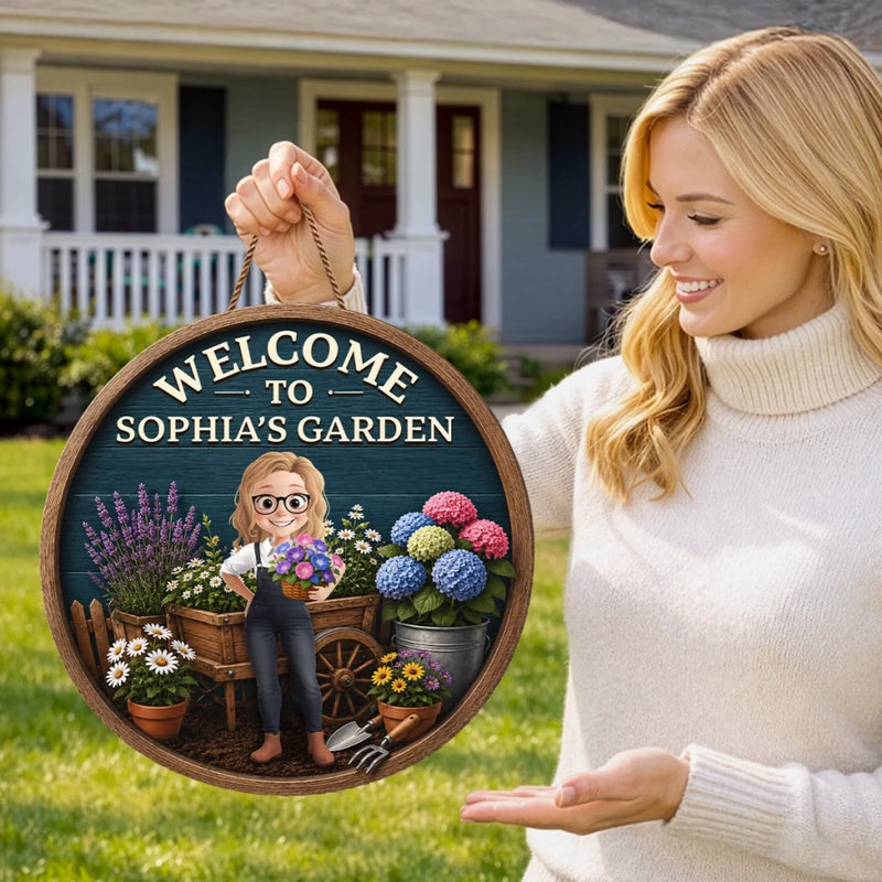 Personalized Wood Sign – Garden Gifts For Gardeners – Her Greatest Adventure