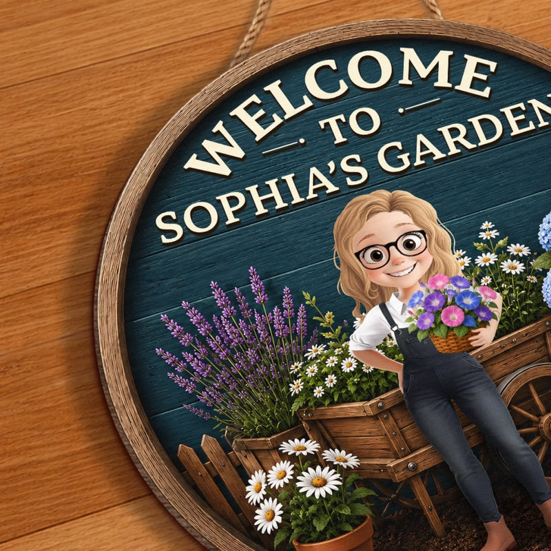 Personalized Wood Sign – Garden Gifts For Gardeners – Her Greatest Adventure