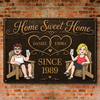 Personalized Home Decor Metal Sign - Wedding  Anniversary Gift For Couple - Let's Wing It Together