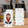 Personalized Kid Water Bottle – Back To School Gift For Kids – School Days, Cool Sips