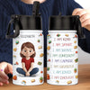 Personalized Kid Water Bottle – Back To School Gift For Kids – School Days, Cool Sips