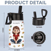Personalized Kid Water Bottle – Back To School Gift For Kids – School Days, Cool Sips