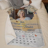 Personalized Photo Blanket - Sympathy Gift For Family - I Carry You In My Heart