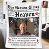 Personalized Photo Blanket - Sympathy Gift For Family - Keeping Your Light With Me