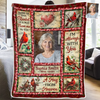 Personalized Photo Blanket - Sympathy Gift For Family - Always Remembered Never Forgotten