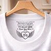 Personalized Inside Neck Print T-Shirt – Meaningful Memorial Gift – Forever Remembered Always Loved