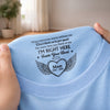 Personalized Inside Neck Print T-Shirt – Meaningful Memorial Gift – Forever Remembered Always Loved